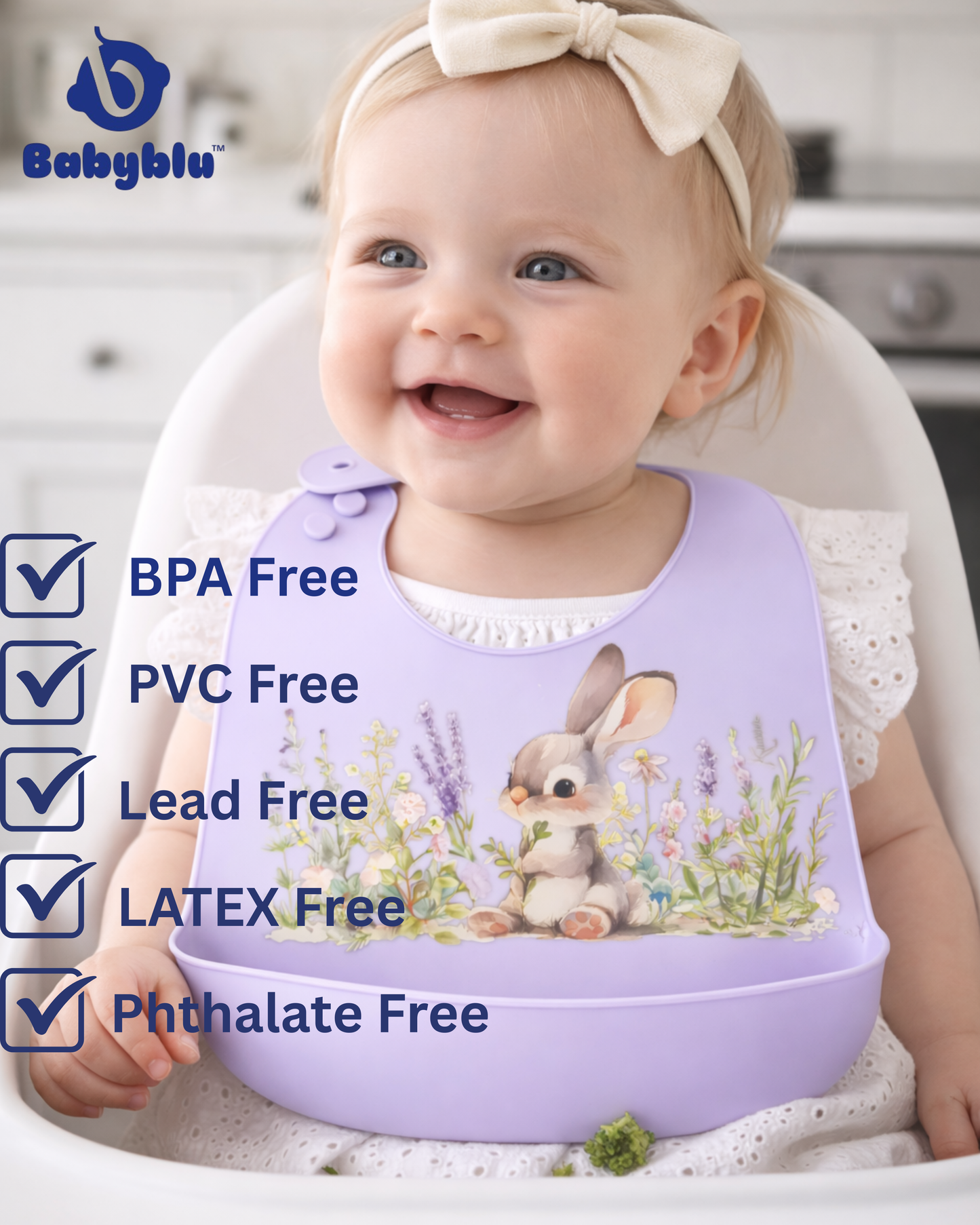 pediasoft Sillicon Bibs