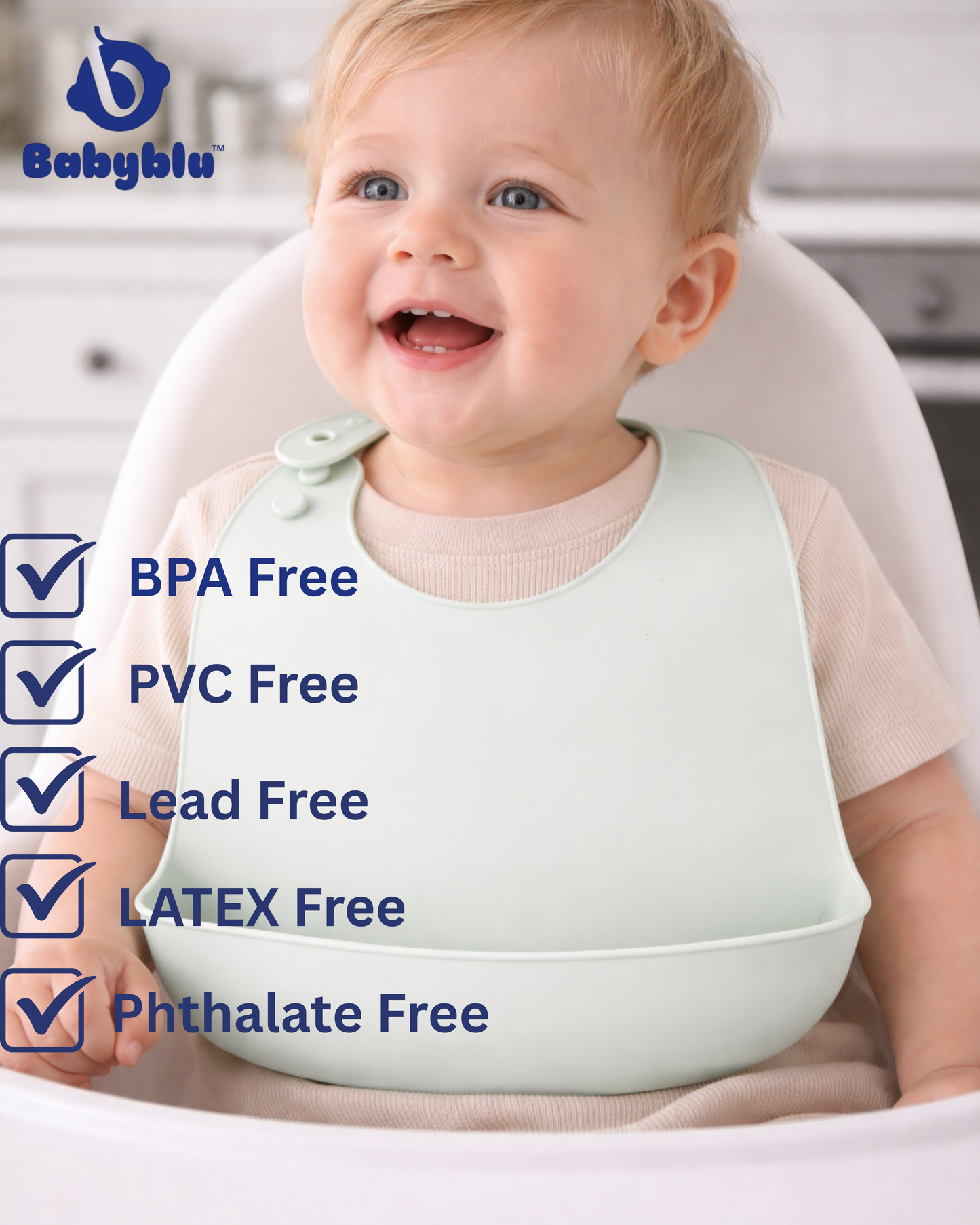 pediasoft Sillicon Bibs