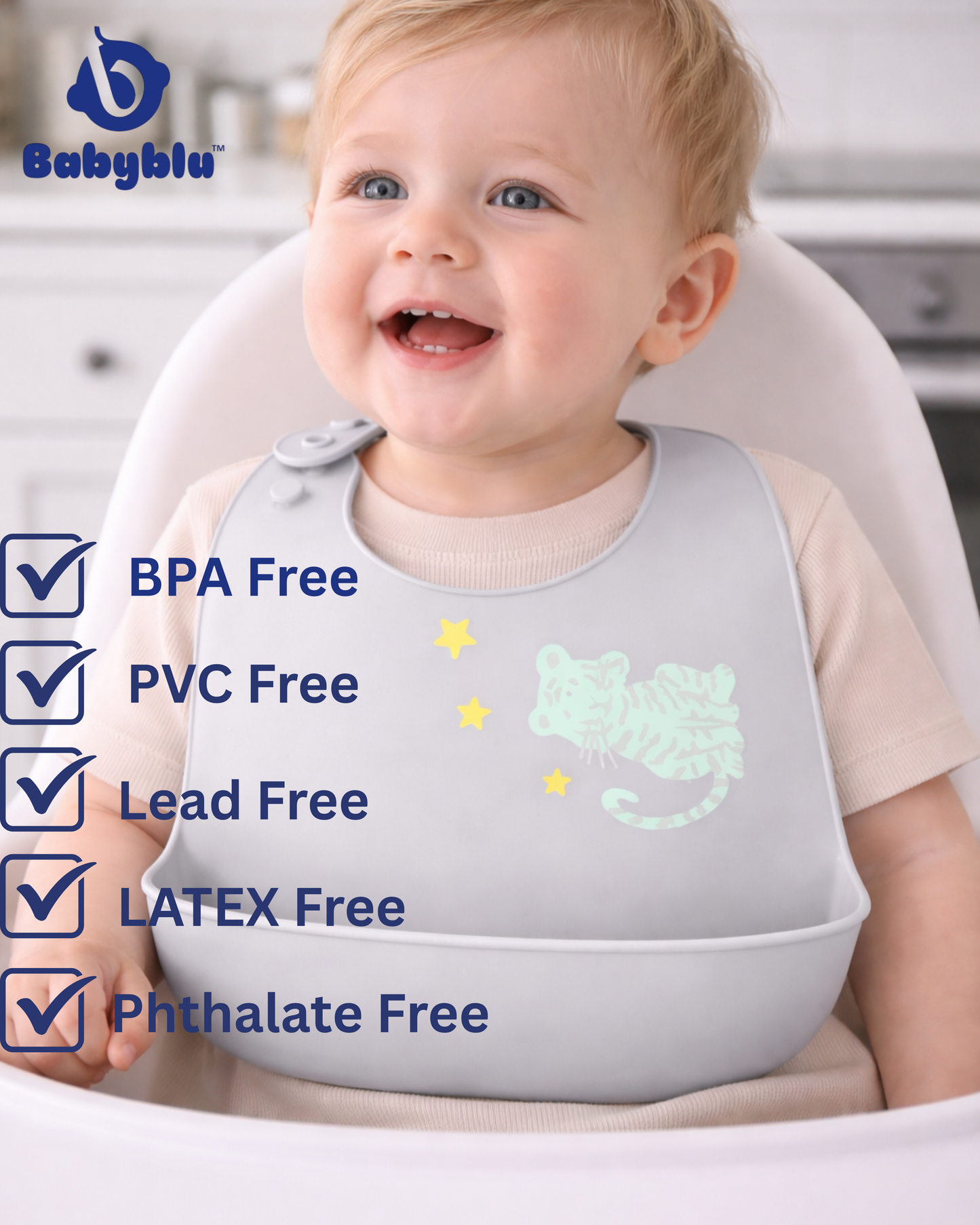 pediasoft Sillicon Bibs