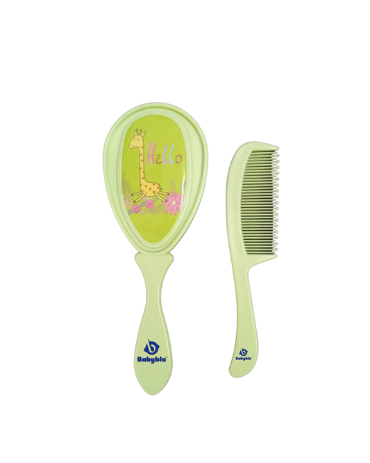 Babyblu comb & Hair brush set.