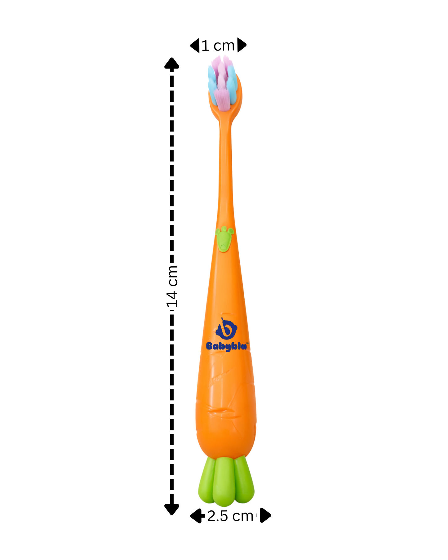 Pediasoft Carrot Toothbrush