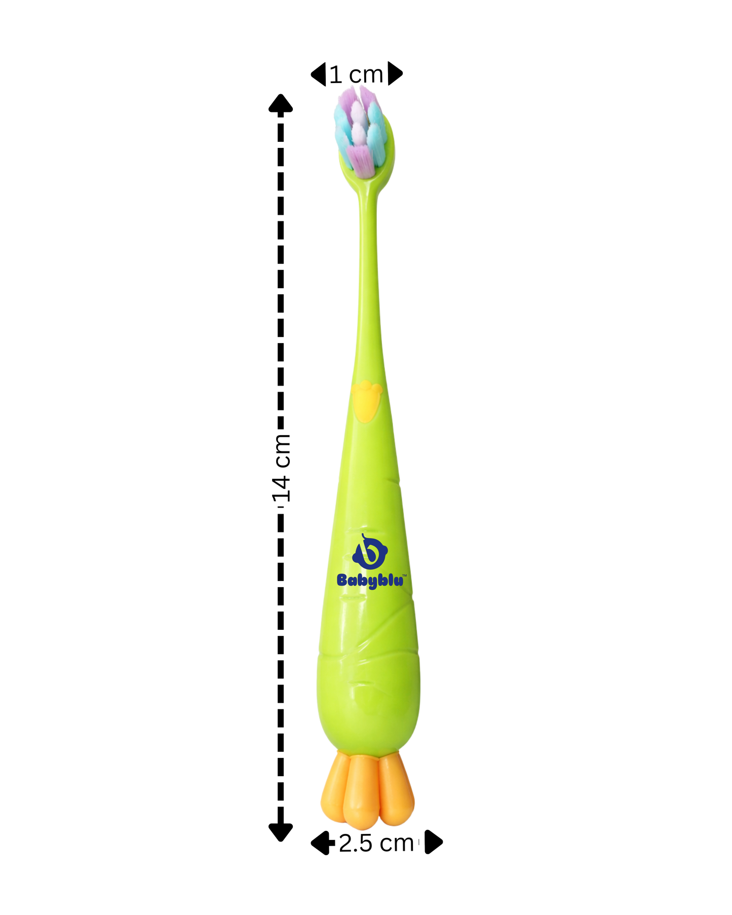 Pediasoft Carrot Toothbrush