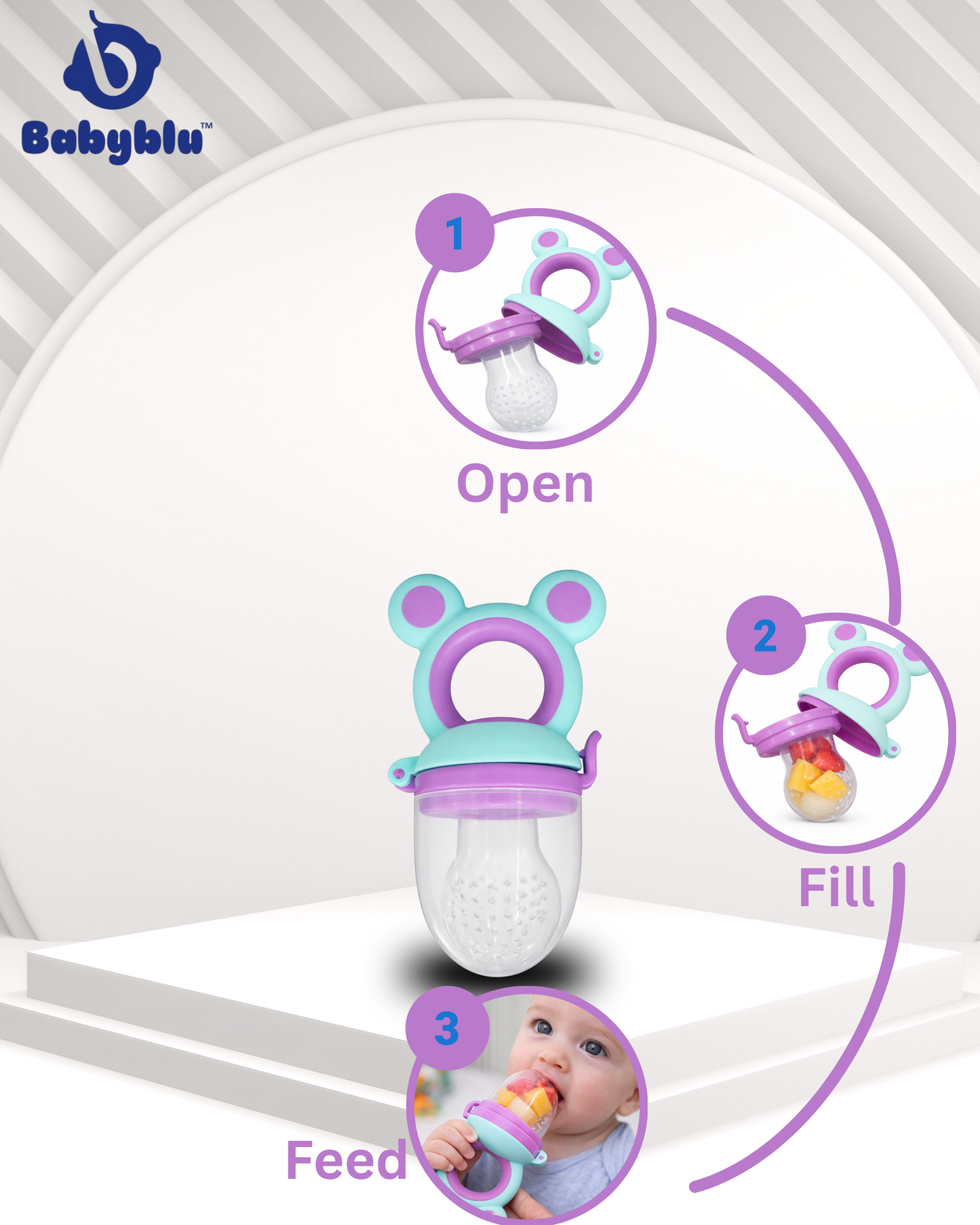 pediasoft fruits paciefiers