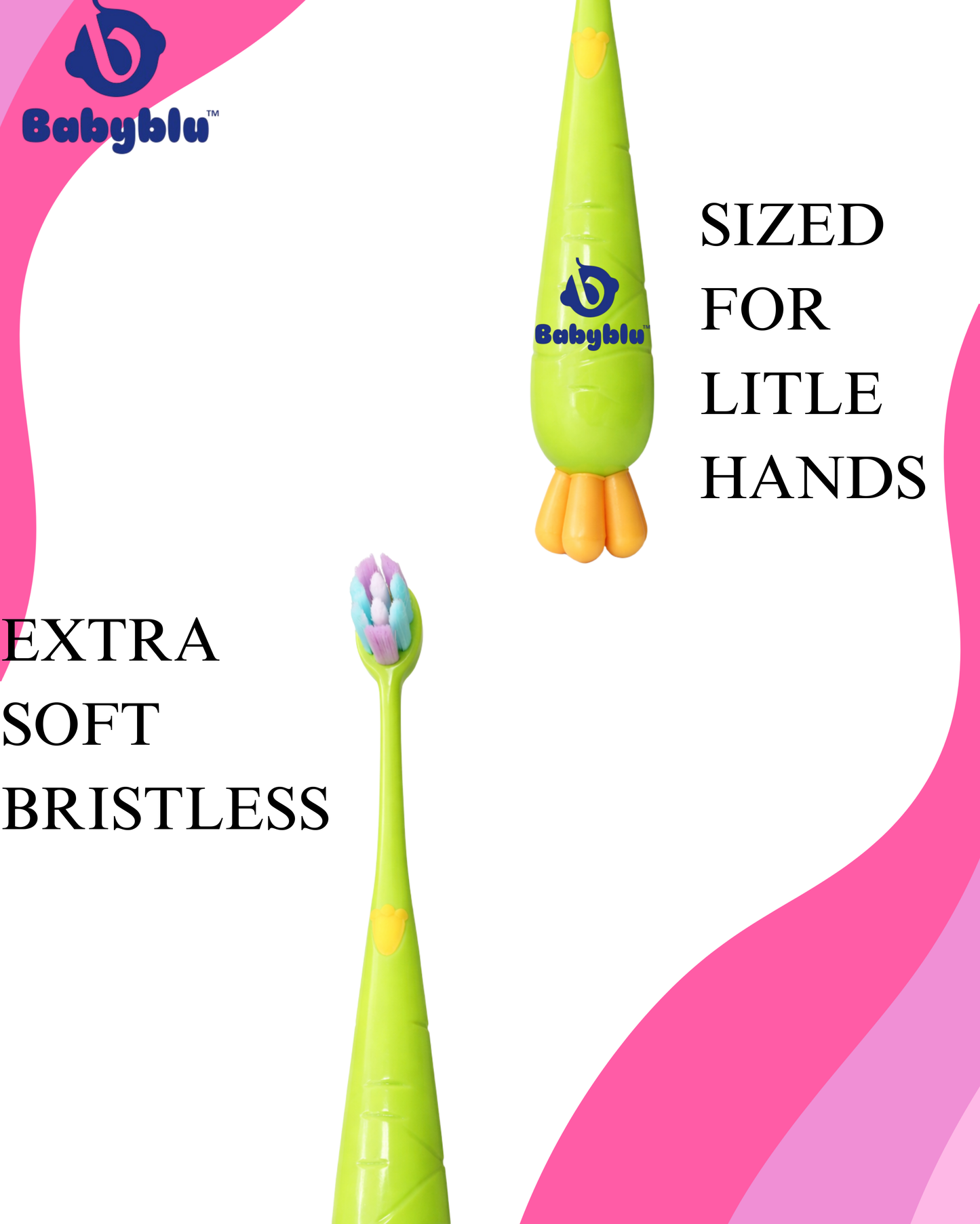 Pediasoft Carrot Toothbrush